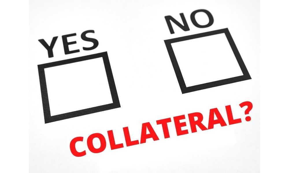 yes and no collateral sign